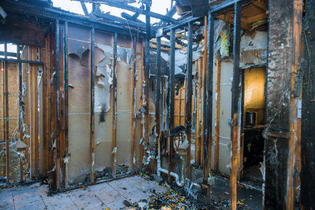 Professional Smoke Damage Removal technician working in Rochester Institute of Technology, NY